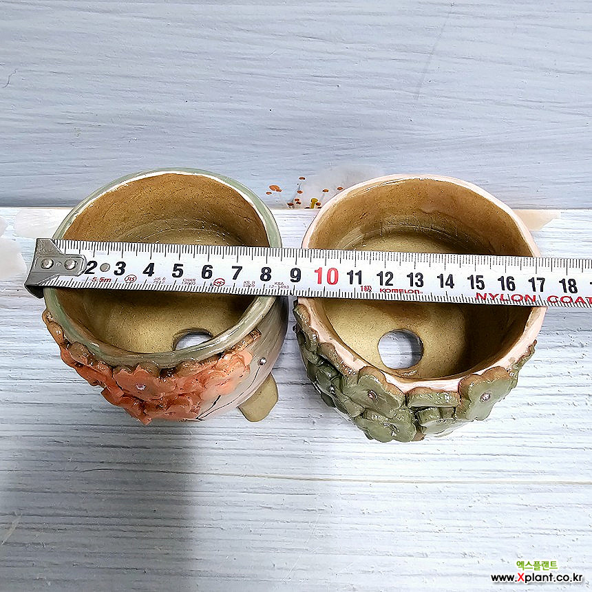 소담 다육화분 2개세트 : 다육화분 - 엑스플랜트