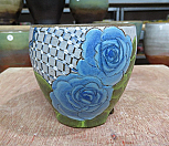 소향 수제화분 푸른장미레이스-21|Handmade Flower pot