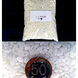 세척화장토 백자갈 800g (3-4mm)다육용 화분 데코 리톱스용 화장토용