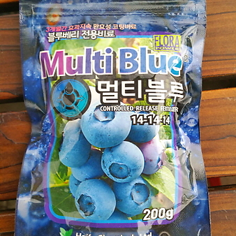 [진아플라워] ▶ 25. 멀티블루 식물영양제 블루베리 전용비료 