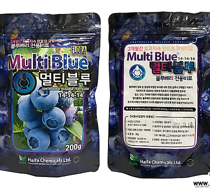 블루베리 전용비료(멀티블루)200g/블루베리/영양제/코팅비료 