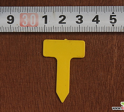 노랑 사각 이름표2.5cm (네임텍 명찰 이름 약100개)(5+1)