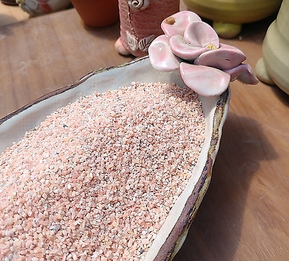 모래네 핑크사 1kg 복토 화장토 예쁜돌 꾸밈돌 자연석