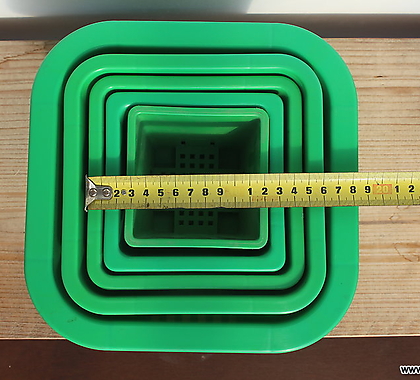 녹색플분 4호 15cm 1BOX(120개)