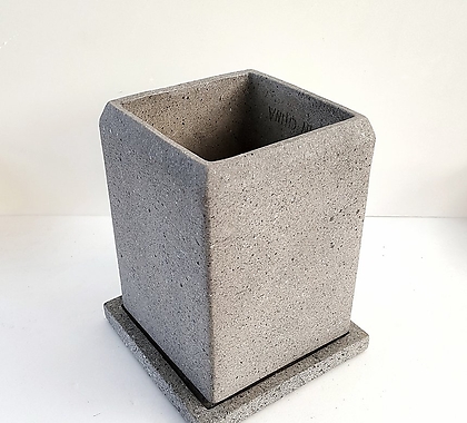시멘트 화분 (사각) 18×25