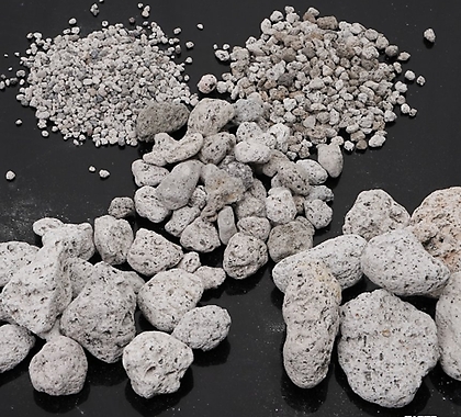 화산석 폴라이트 여과재 화분장식석 화분장식 돌 조경 실내조경 장식석
