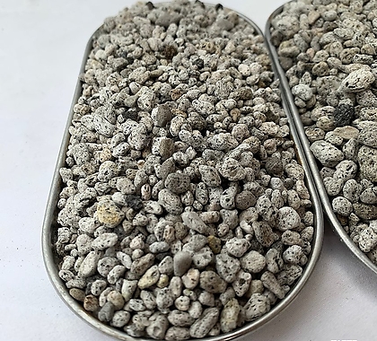회색화산석 1-5mm 1L)(복토/화장토/천연펄라이트역할)