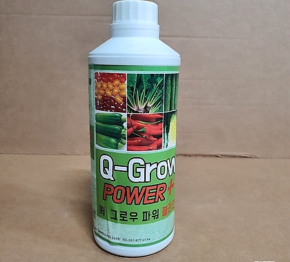 [농부의비결]Q-Grow Power 퀵 그로우 파워 1000ml(고농축)/희석해서 사용하는 천연 기능성 광물
