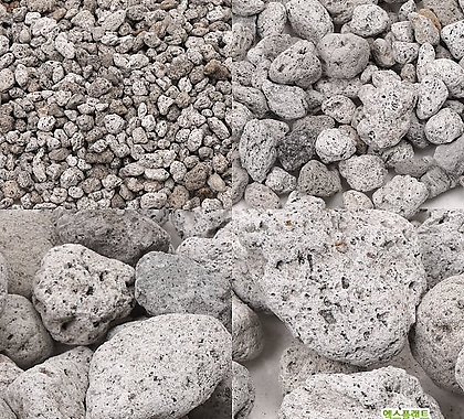 10키로 폴라이트 화산사 화산석 가벼운돌 여과재 화분장식돌 인테리어