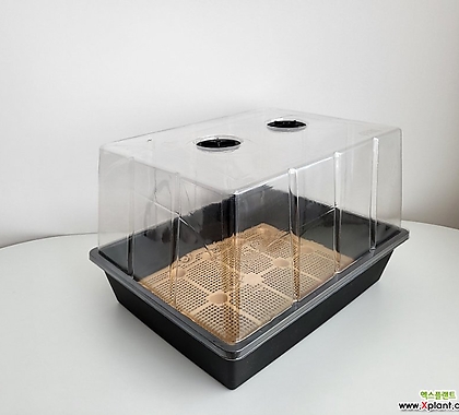 투명 온실 박스 관수 모종재배 보온 보습 저면관수