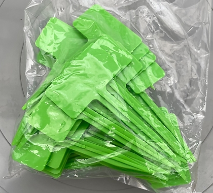 사각이름표 초록 30개입(4.5cmX2.5cm)
