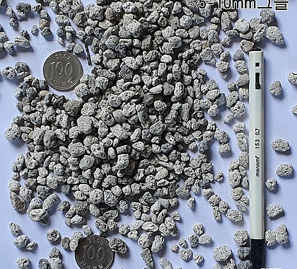 화이트화산석 10kg 5-10mm